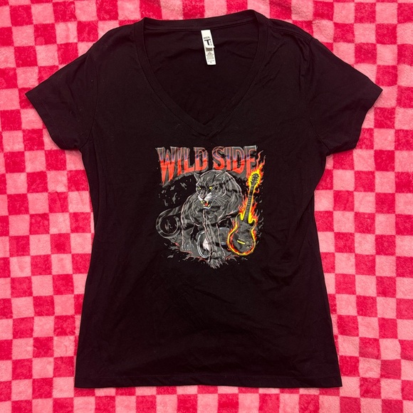 Next Level Apparel Tops - Next Level Apparel Charcoal Tee